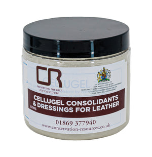 Cellugel Consolidants & Dressings for Leather