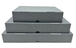 Clamshell Boxes - Fluted Board - Flat Packed