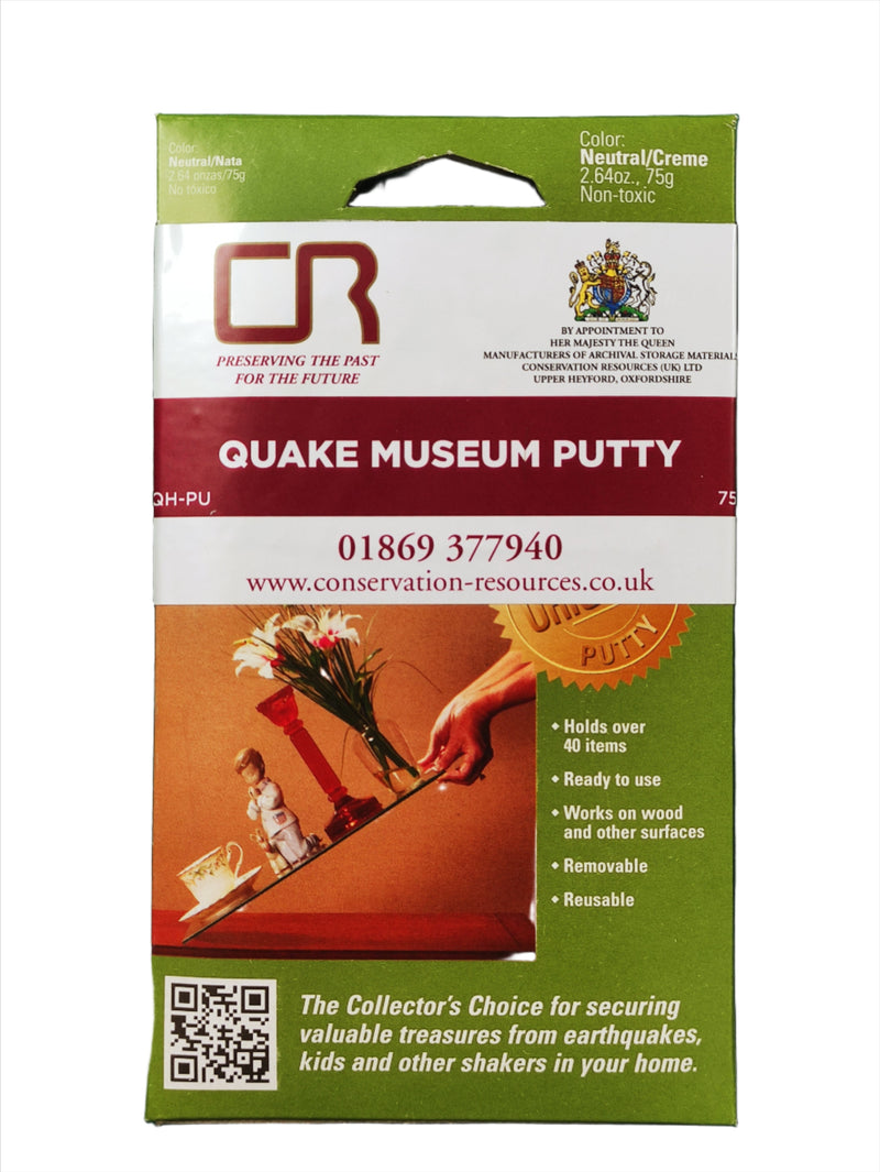 The Museum Putty - QuakeHold – Conservation Supplies